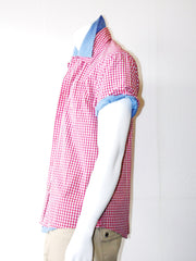 GAUDI Camicia doppia fantasia quadri