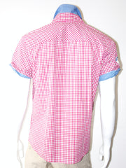 GAUDI Camicia doppia fantasia quadri