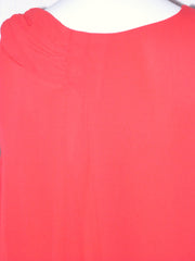 T-shirt canotta MissMiss in voual con doppie balze e pences