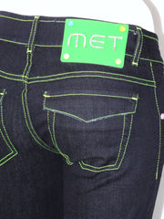 Jeans donna MET Denim Broker stretch con pattina sul retro