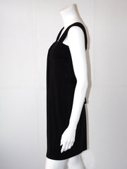 Vestito Donna MissMiss elegante  con plissettatura sul lato e martingala sul dietro