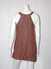 Vestito donna Guarapo corto a palloncino scollo in pizzo