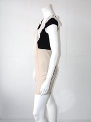 Vestito Donna MissMiss bicolore scollato Madonna manica ad aletta