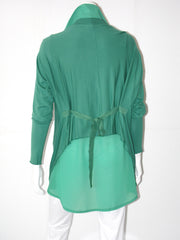 Maglia Cardigan KoraKor con punte sul davanti