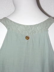 Vestito donna Guarapo corto a palloncino scollo in pizzo