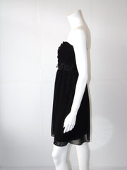 Vestito donna MissMiss elegante con riccio in voual modelo ultimo impero