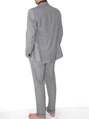Vestito Uomo Alessandro Gilles 3 bottoni slim Micro Pied De Poul