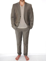 Vestito Completo Uomo Valditaro  2 bottoni con impunture e rifiniture sartoriali  a mano