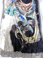 Vestito donna KoraKor in fantasia estivo con spalline tipo sottoveste