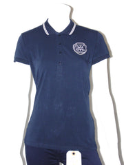 Polo Gaudi elasticizzata scudetto con paillettes