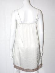 Vestito donna KoraKor raso tipo sottoveste con spalline