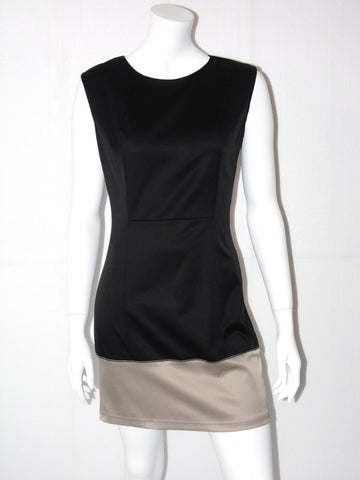 Vestito donna KoraKor smanicato stretch bicolore