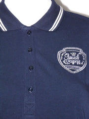 Polo Gaudi elasticizzata scudetto con paillettes