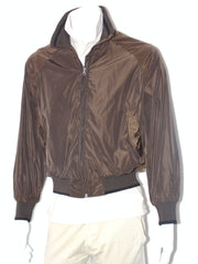 Giubbotto Uomo Brown Brothers modello bomber con polsini e collo in cotone